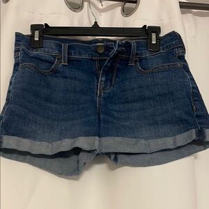 Women's Blue Denim Shorts